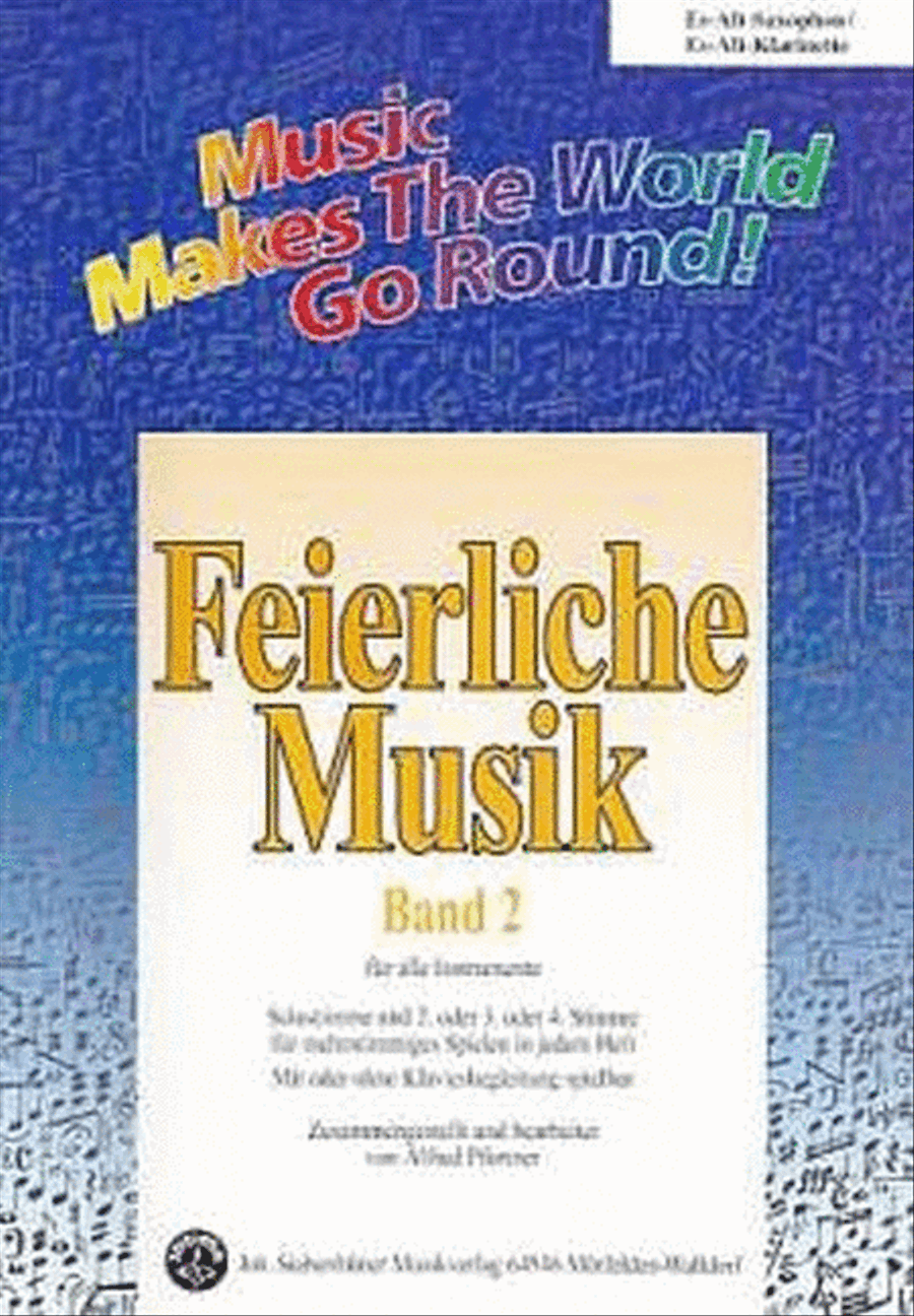 Feierliche Musik 2 Feierliche Musik 2 E-Flat Clarinet scores gallery preview page 1