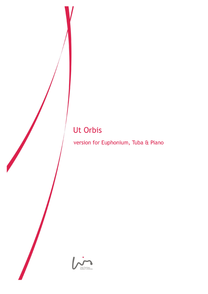 Ut Orbis (version for Euphonium, Tuba & Piano) image number null