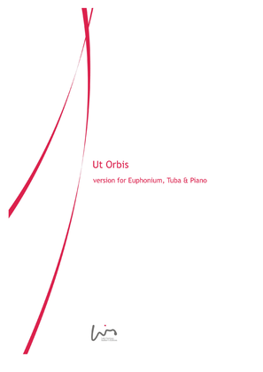 Book cover for Ut Orbis (version for Euphonium, Tuba & Piano)
