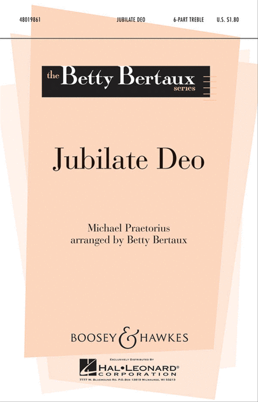 Book cover for Jubilate Deo