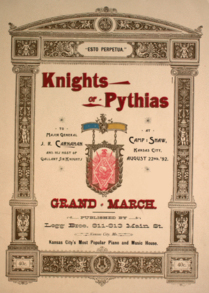 Knights of Pythias. Grand March