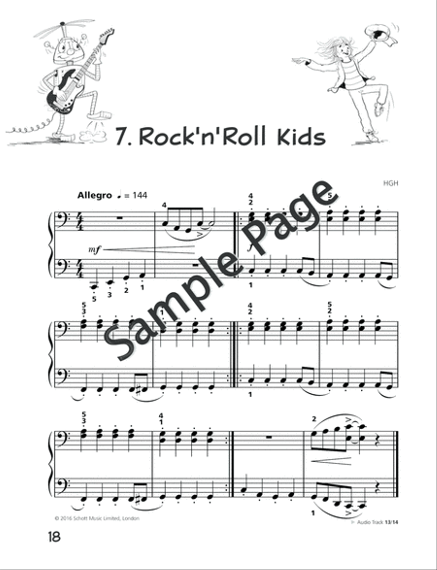 Piano Junior: Duet Book 2 Piano Method scores gallery preview page 19