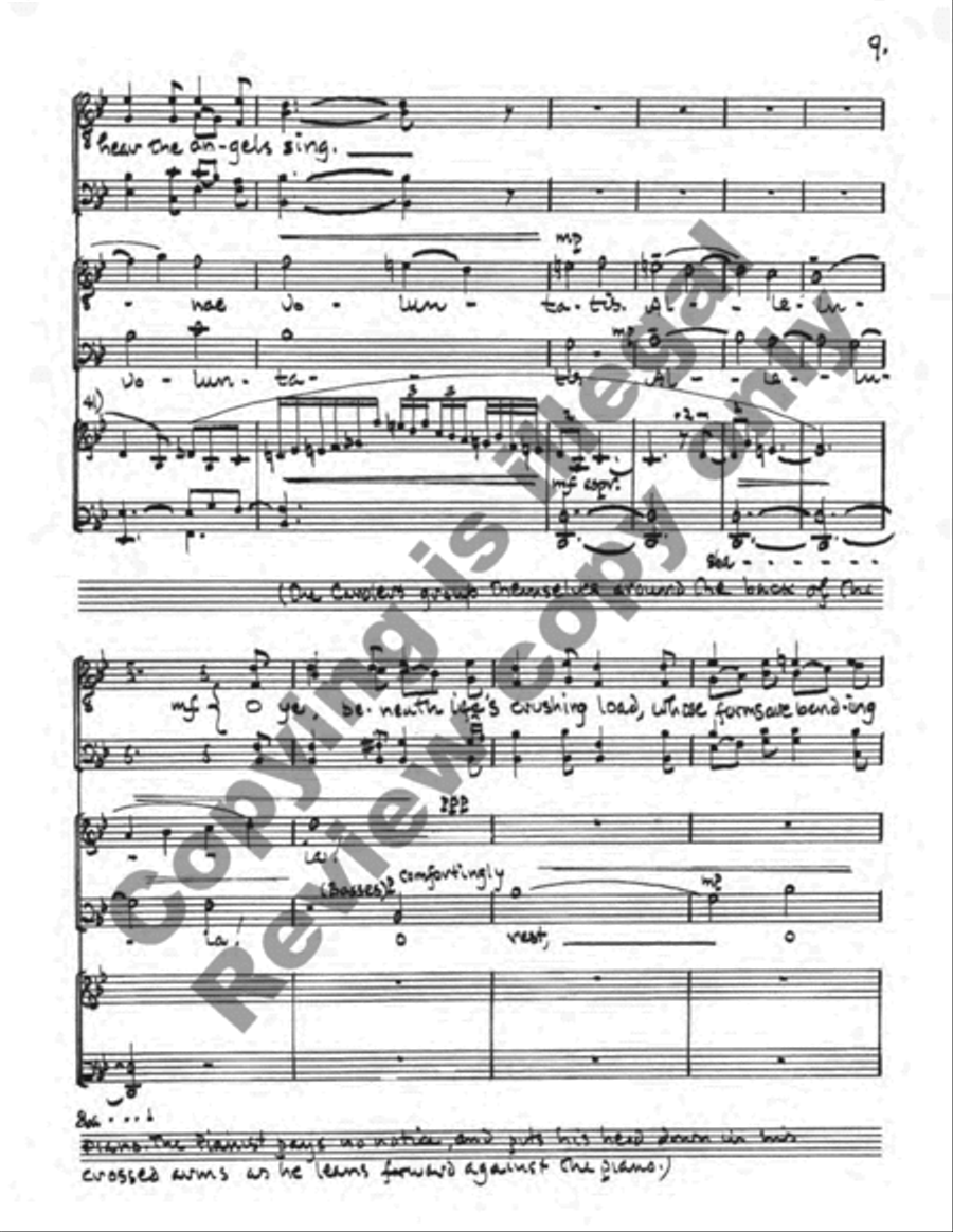 The Midnight Clear The Midnight Clear TTBB scores gallery preview page 29