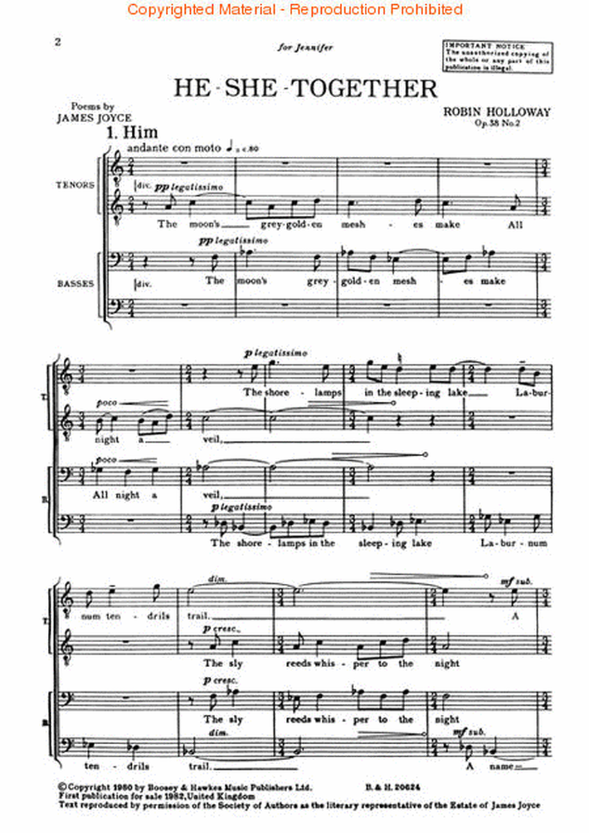 He-She-Together, Op. 38, No. 2