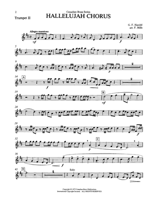 Hallelujah Chorus - Bb Trumpet 2 (Brass Quintet)
