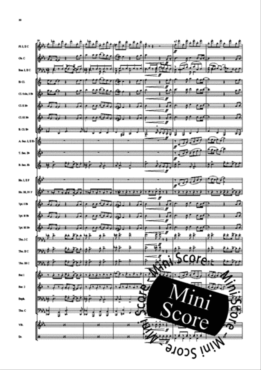 Bee Gees Revival Bee Gees Revival Concert Band scores gallery preview page 14