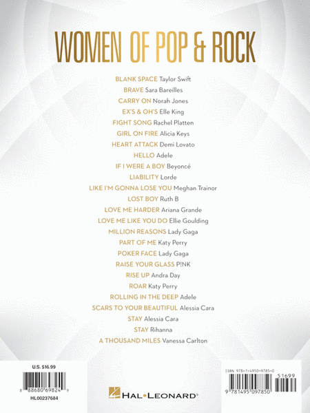 Women of Pop & Rock – 2nd Edition
