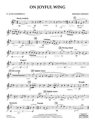 On Joyful Wing - Eb Alto Saxophone 2