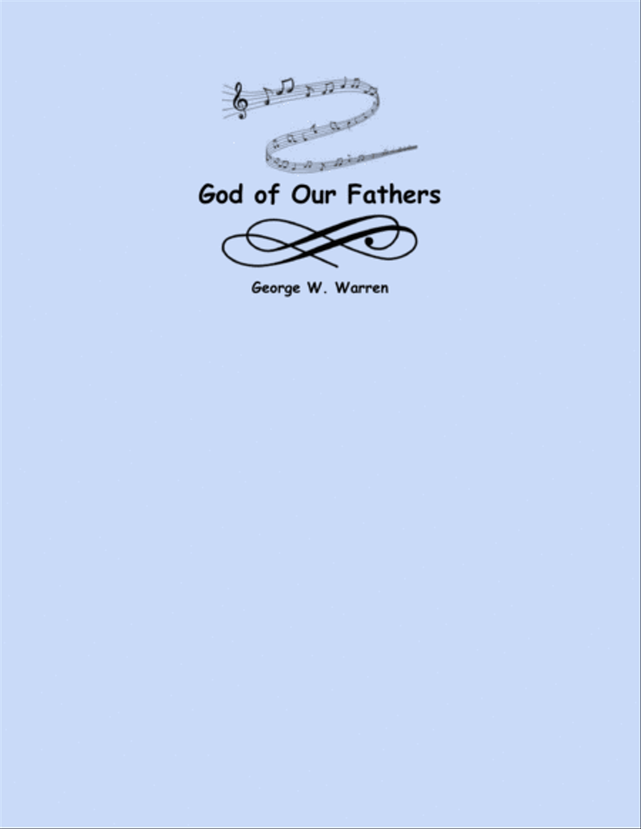 God of Our Fathers String Quartet scores gallery preview page 1