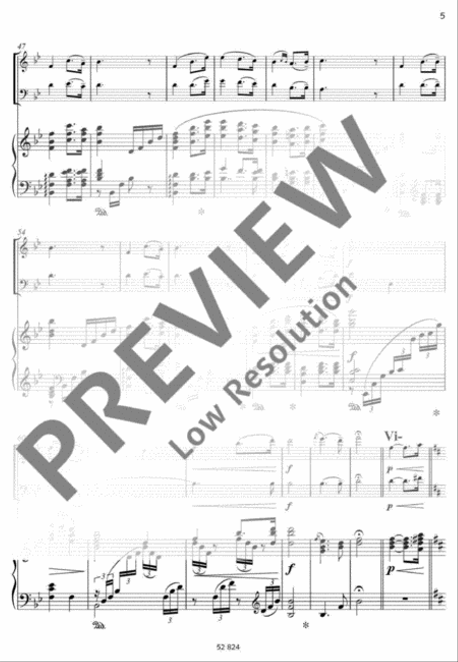 Treulich geführt by Richard Wagner Violin - Digital Sheet Music page 4