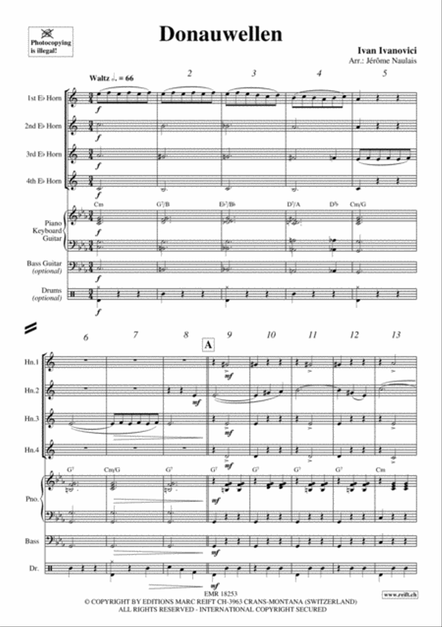 Donauwellen Horn scores gallery preview page 3