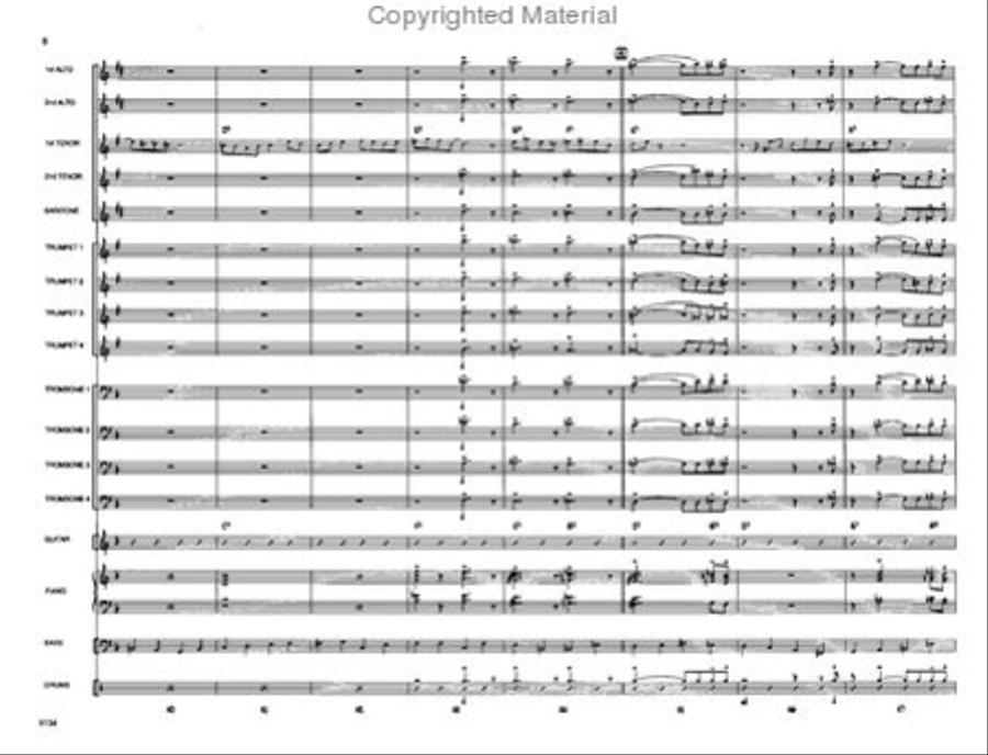 Jazz-Me Blues Jazz Ensemble scores gallery preview page 7