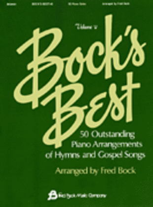 Book cover for Bock's Best - Volume 5