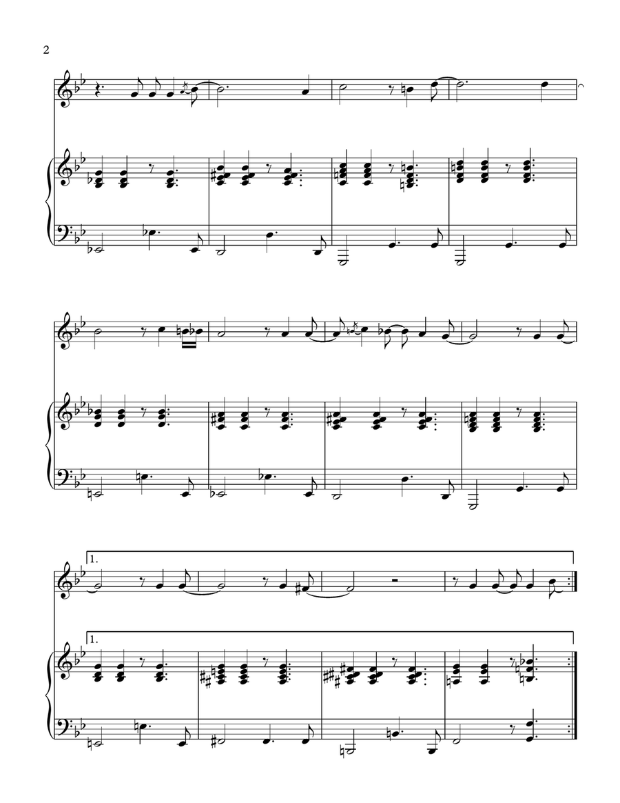 La Belle Dame Sans Regrets by Sting Flute Solo - Digital Sheet Music page 3