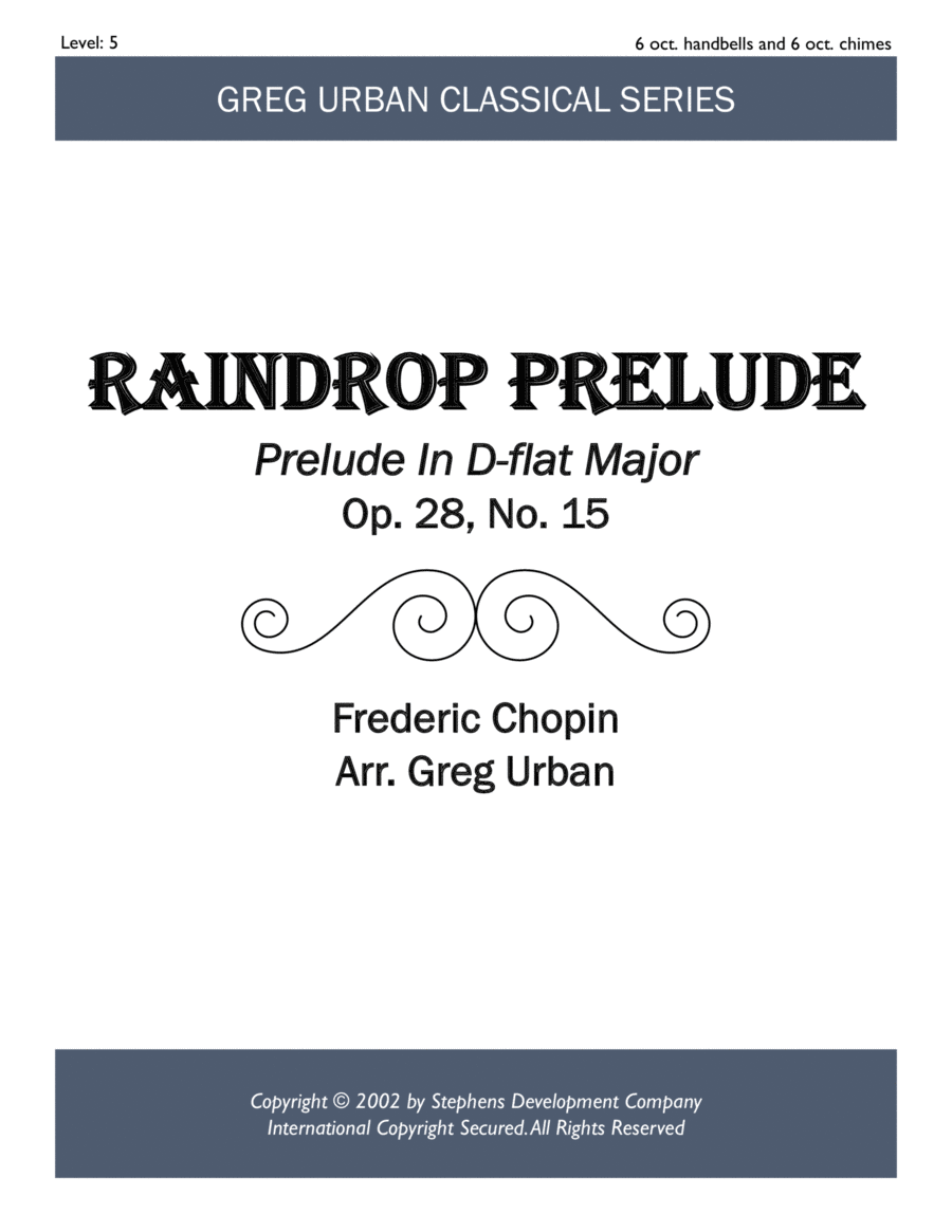 Prelude In D-flat Major, Op. 28, No. 15 