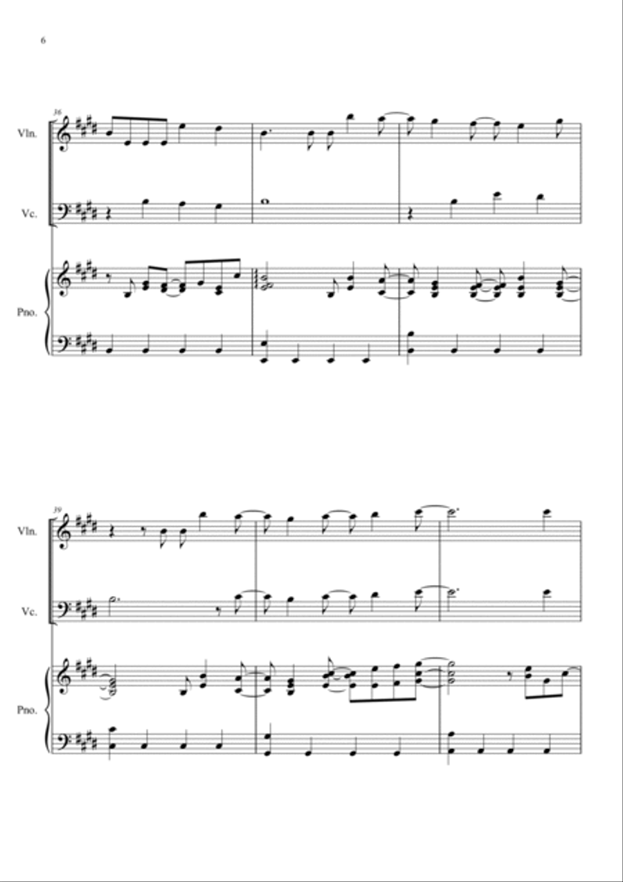 Pretty Pretty Piano Trio scores gallery preview page 6
