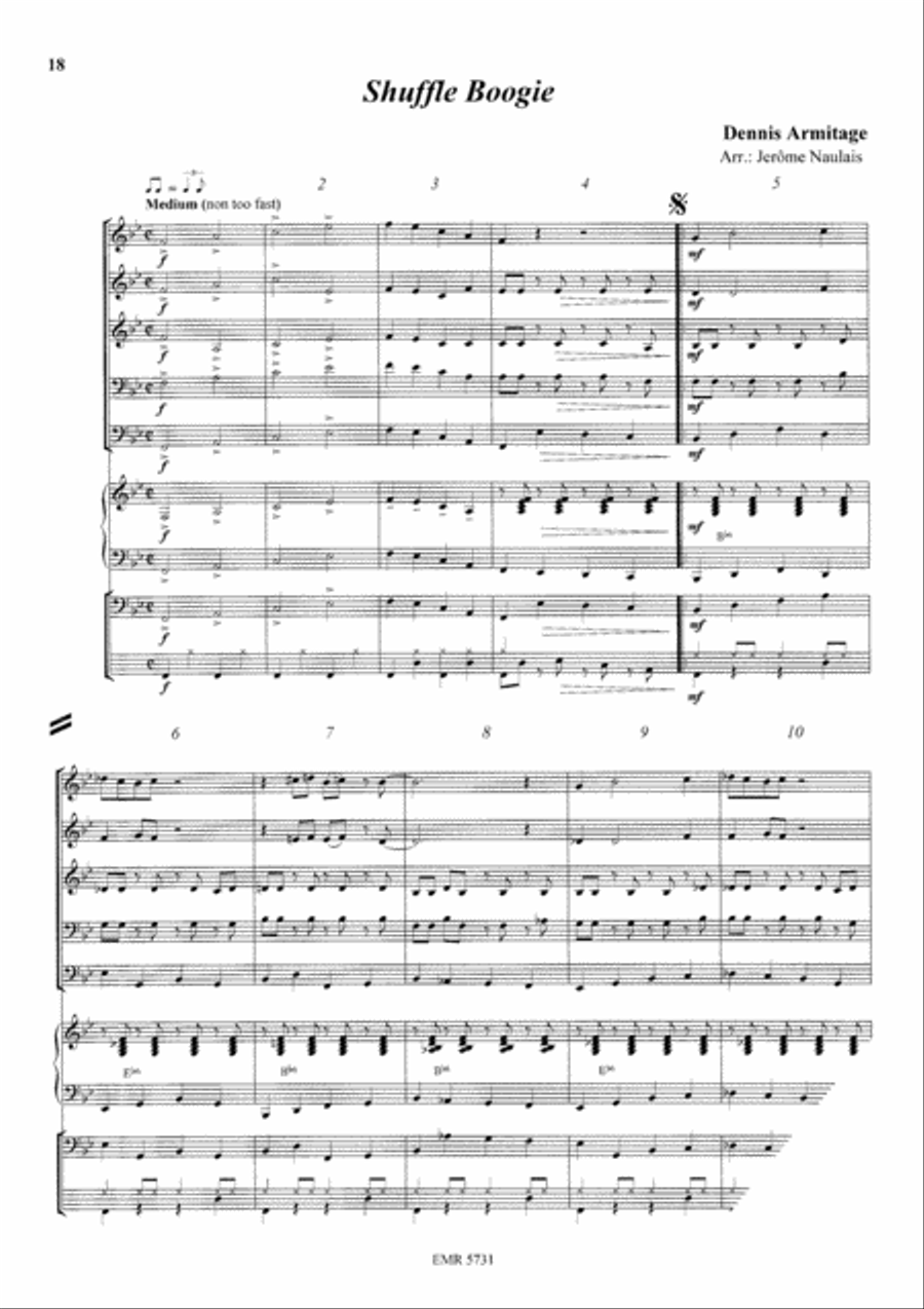 Boogie Brass Band scores gallery preview page 6