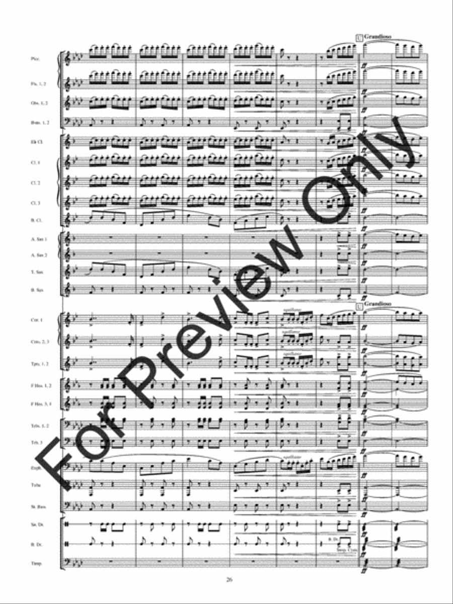 Inglesina The Little English Girl Concert Band scores gallery preview page 29
