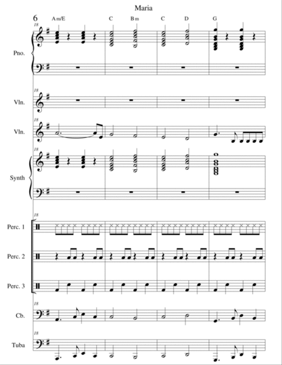 Maria Maria School and Community scores gallery preview page 6