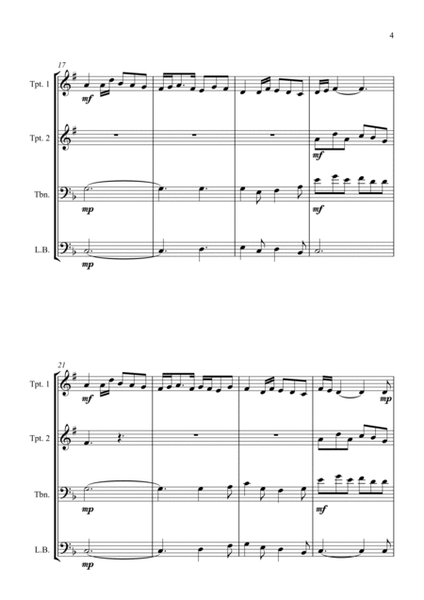 Celtic Lament - for Brass Quartet image number null