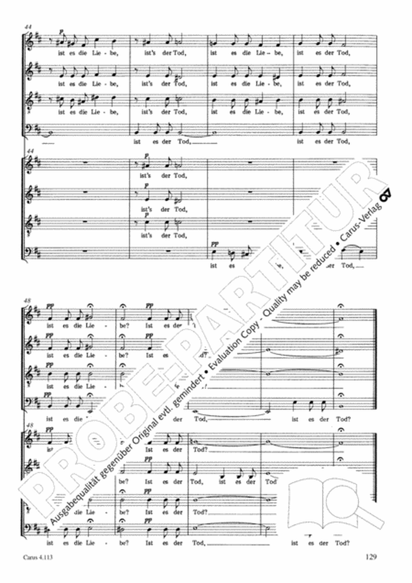 Schumann: Works for mixed choir a cappella