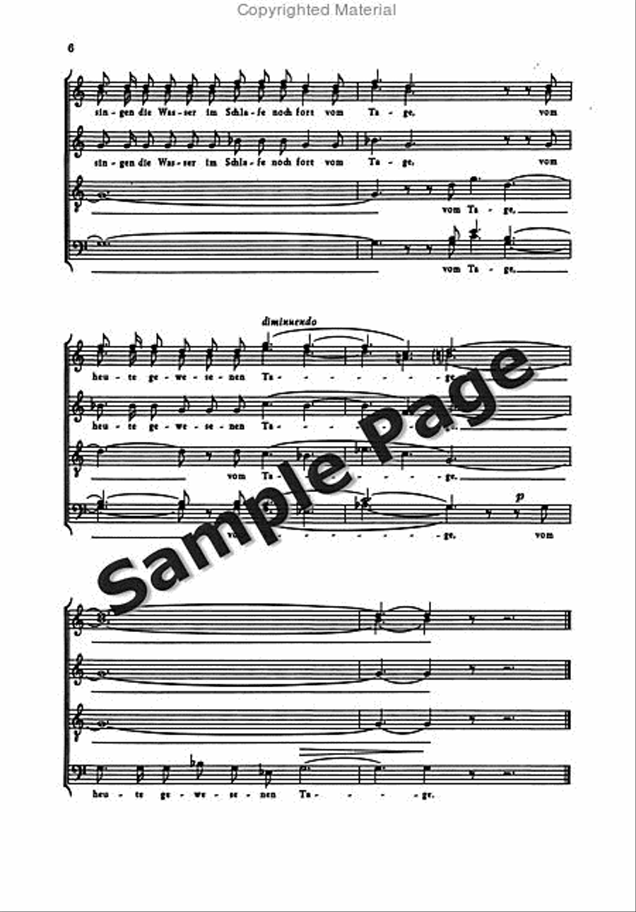Moerike Choere 2 Ssatbb 4-Part scores gallery preview page 7