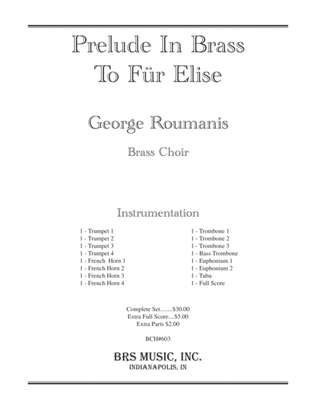 Prelude in Brass To Für Elise