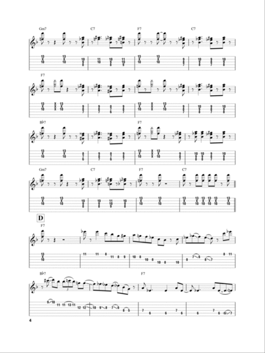 Naptown Blues Electric Guitar scores gallery preview page 4