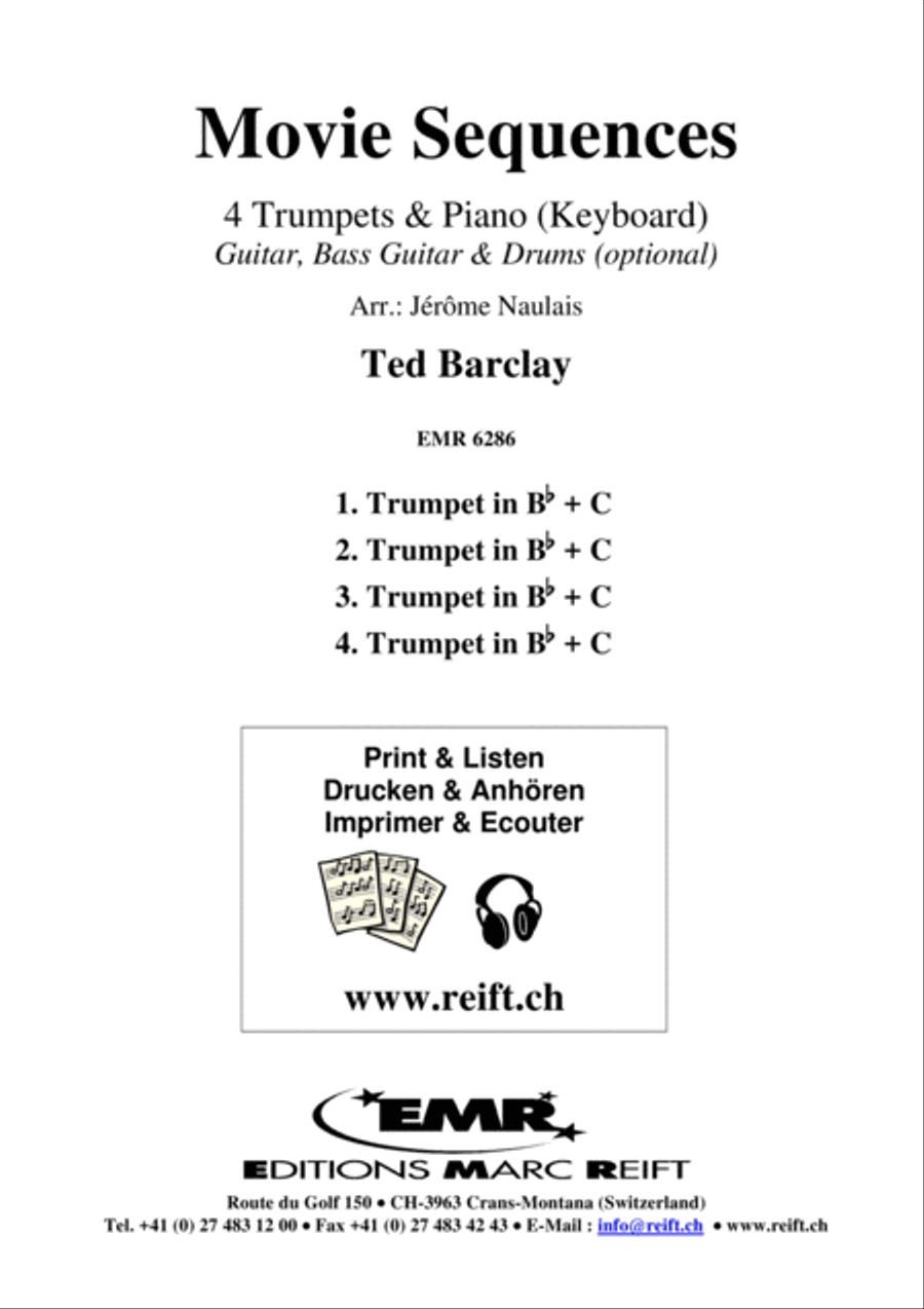 Movie Sequences Trumpet scores gallery preview page 2