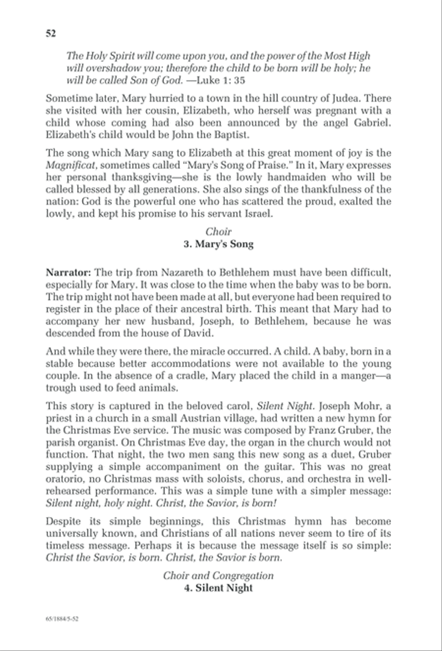 Let Us Adore Him Let Us Adore Him 4-Part scores gallery preview page 54