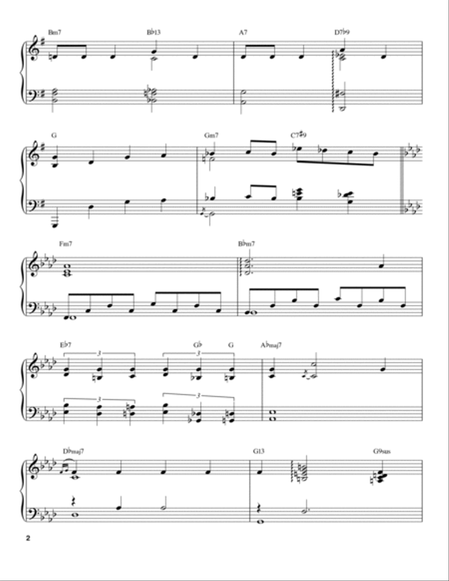 All The Things You Are All The Things You Are Piano scores gallery preview page 2