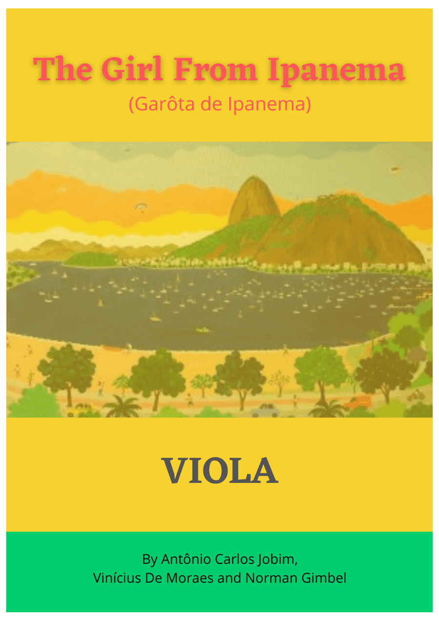 The Girl From Ipanema (garôta De Ipanema) Viola Solo scores gallery preview page 1