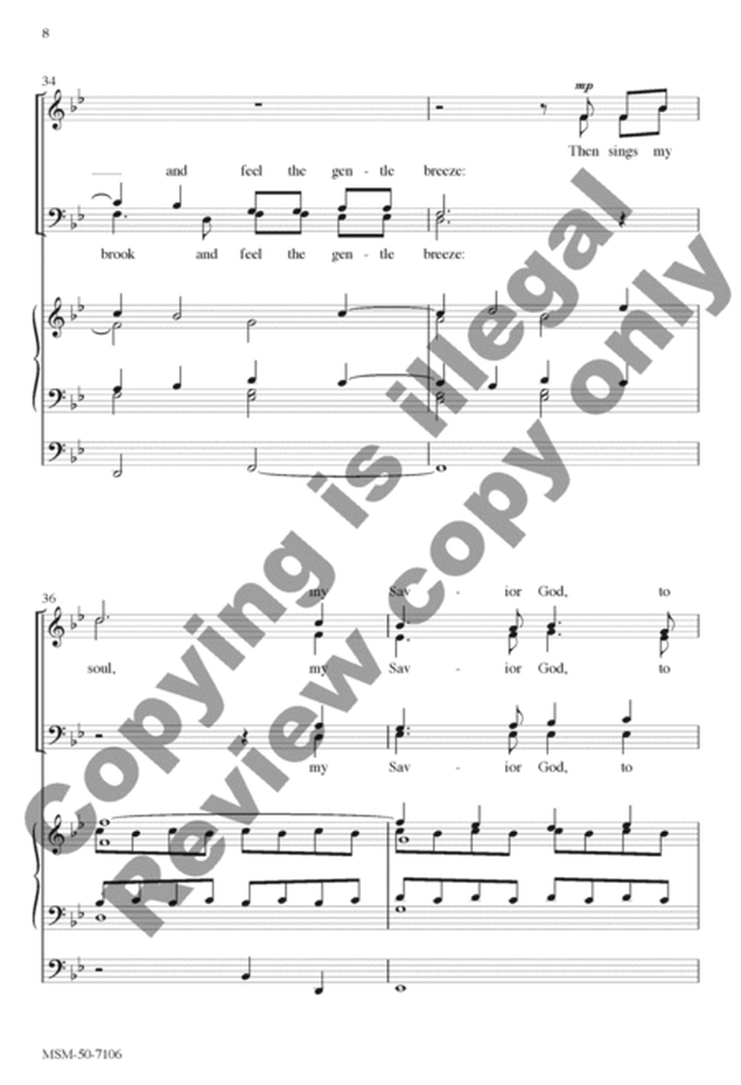 How Great Thou Art (Choral Score) image number null