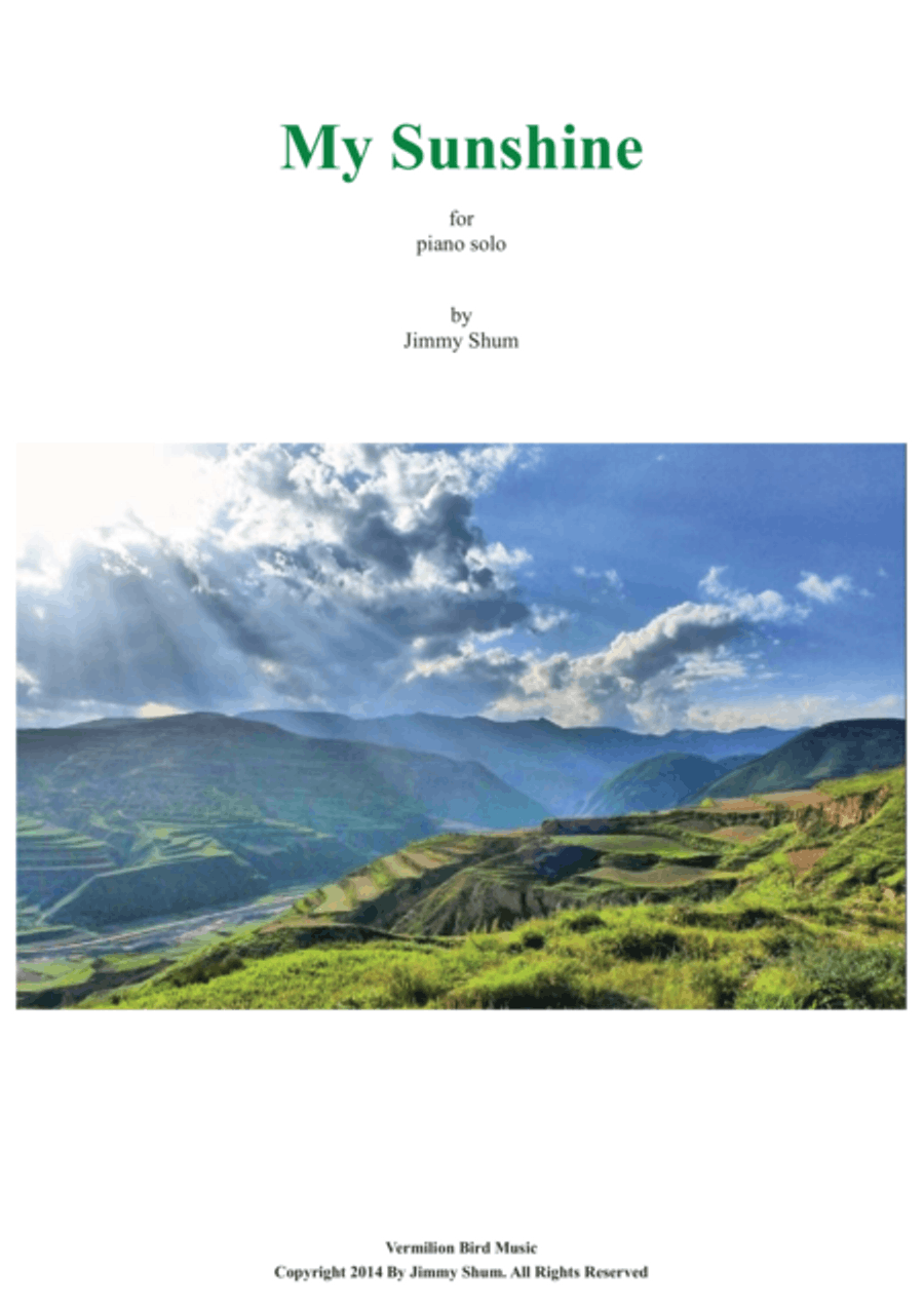 My Sunshine My Sunshine Piano Solo scores gallery preview page 1