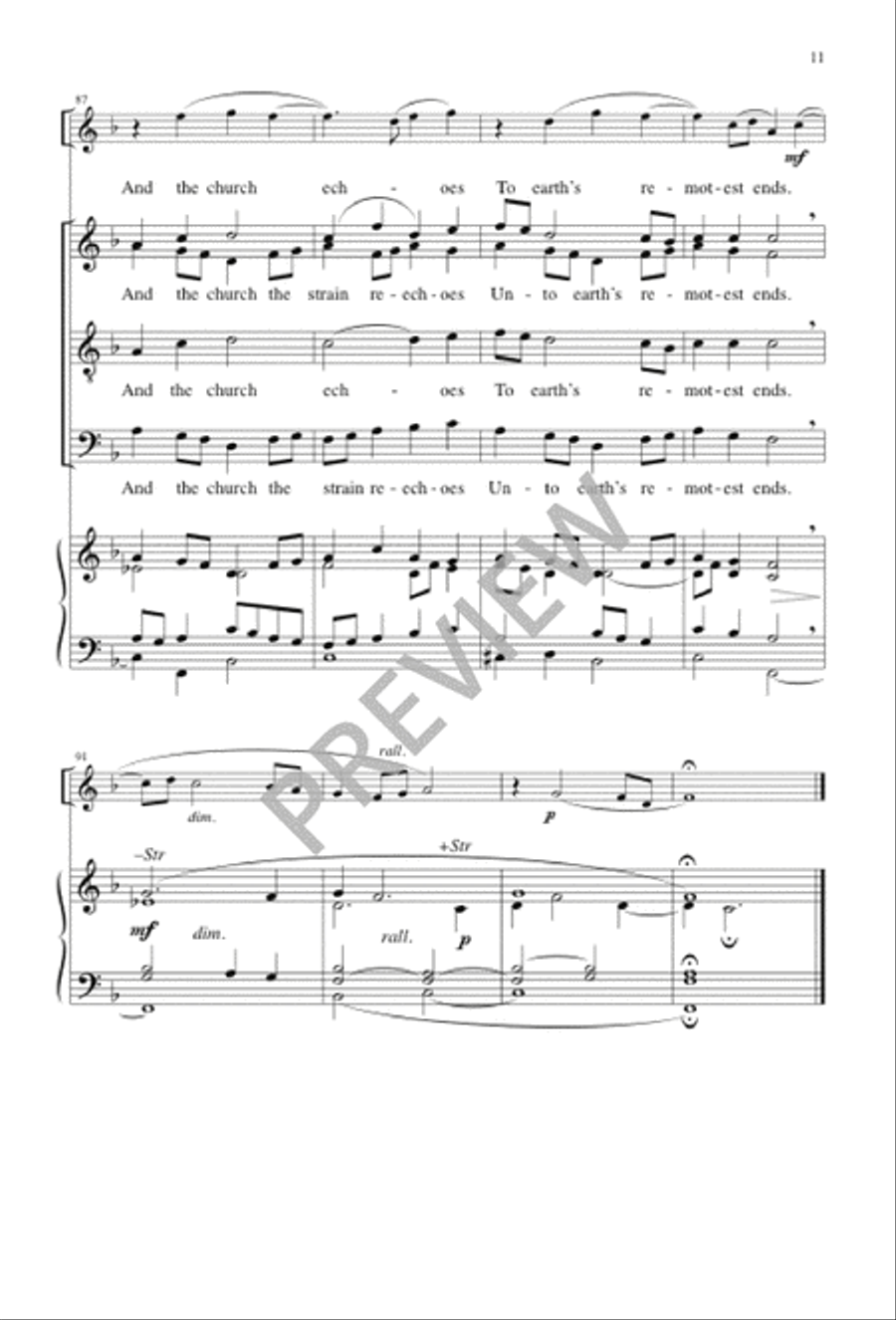Sing of Mary 4-Part scores gallery preview page 11