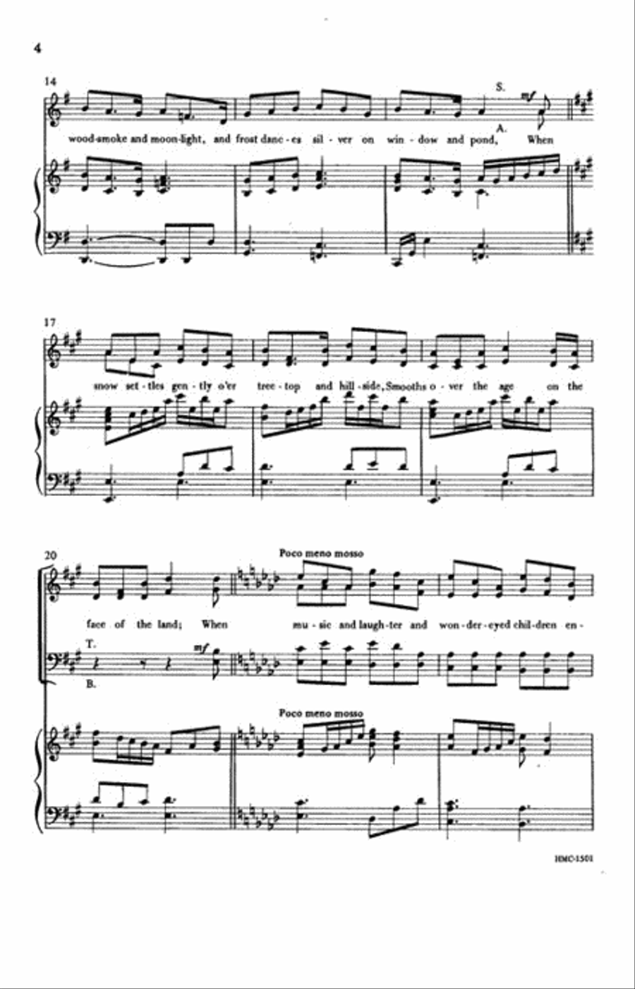 Carol Me Sweetly Carol Me Sweetly 4-Part scores gallery preview page 3