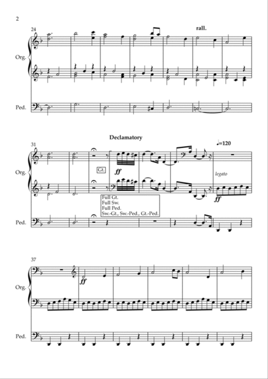 Davy Jones Organ Solo scores gallery preview page 4