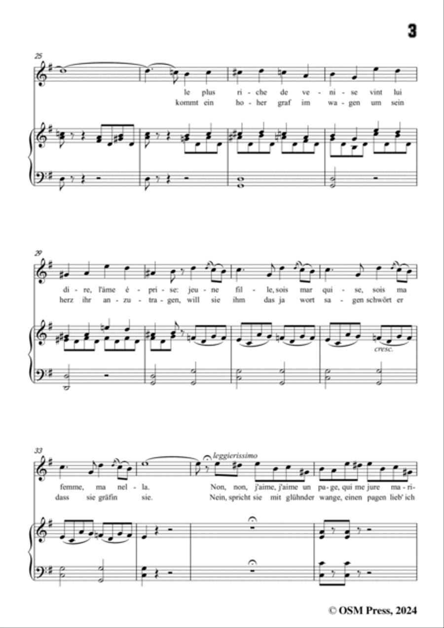 Meyerbeer-Nella(Chansonnette),in G Major Voice scores gallery preview page 5