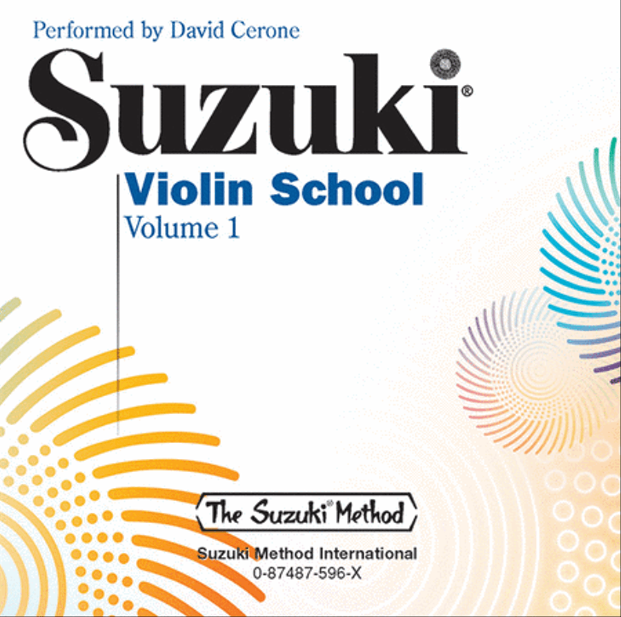 Book cover for Suzuki Violin School, Volume 1