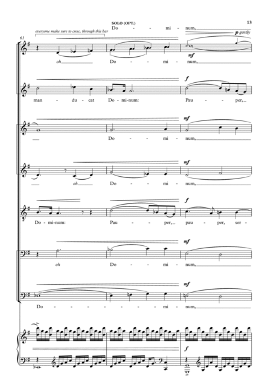 Panis Angelicus Reimagined SSAATTBB scores gallery preview page 5