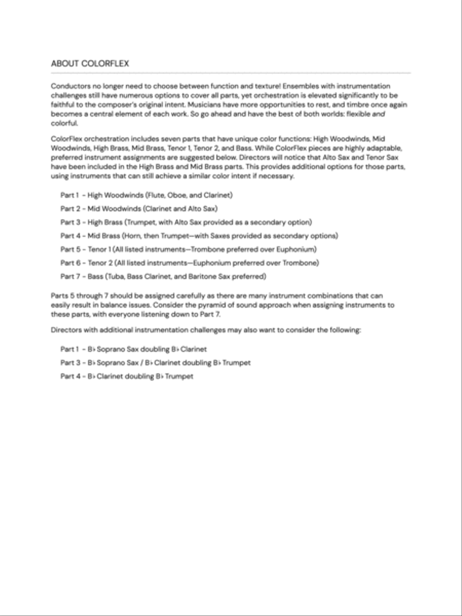 Among the Clouds: Score Among the Clouds: Score Concert Band scores gallery preview page 3
