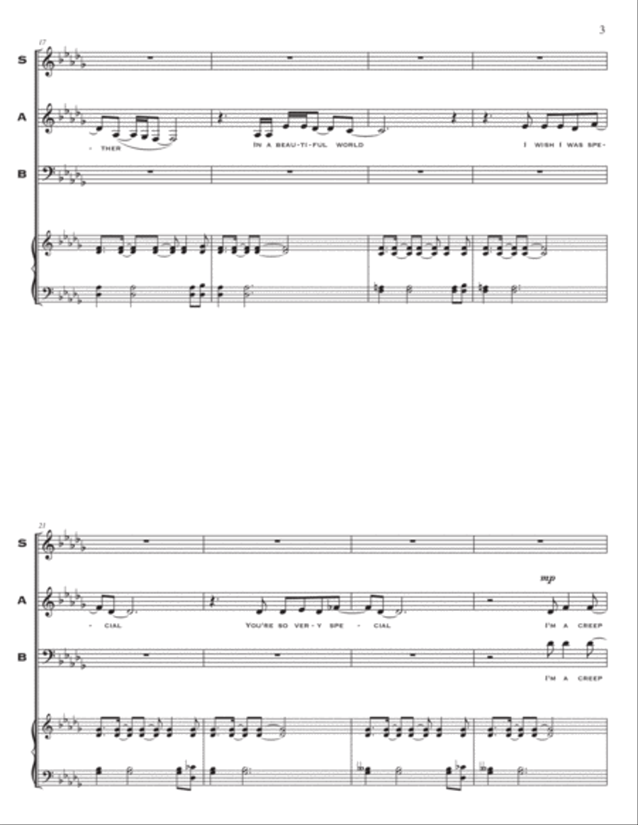 Creep 3-Part scores gallery preview page 4