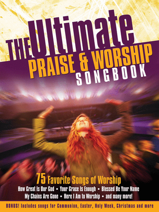 Book cover for Ultimate Praise & Worship Songbook