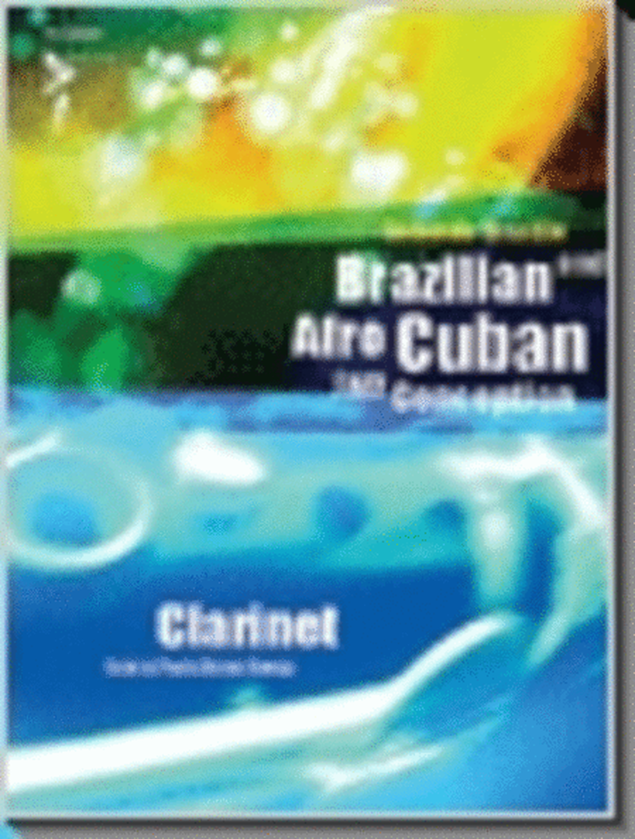 Brazilian Afro Cuban Jazz Conception Clarinet Book/CD