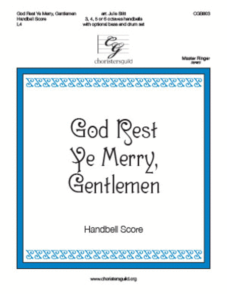 God Rest Ye Merry, Gentlemen - Handbell Score image number null