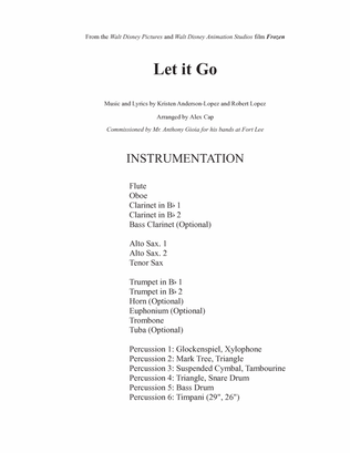Let It Go - Score Only