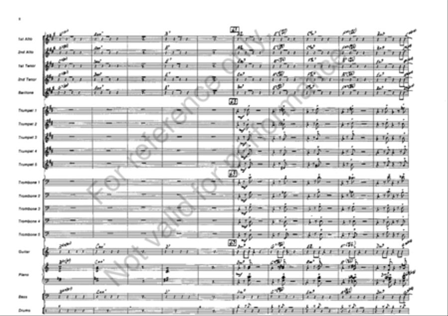 Conversation Piece Jazz Ensemble scores gallery preview page 8