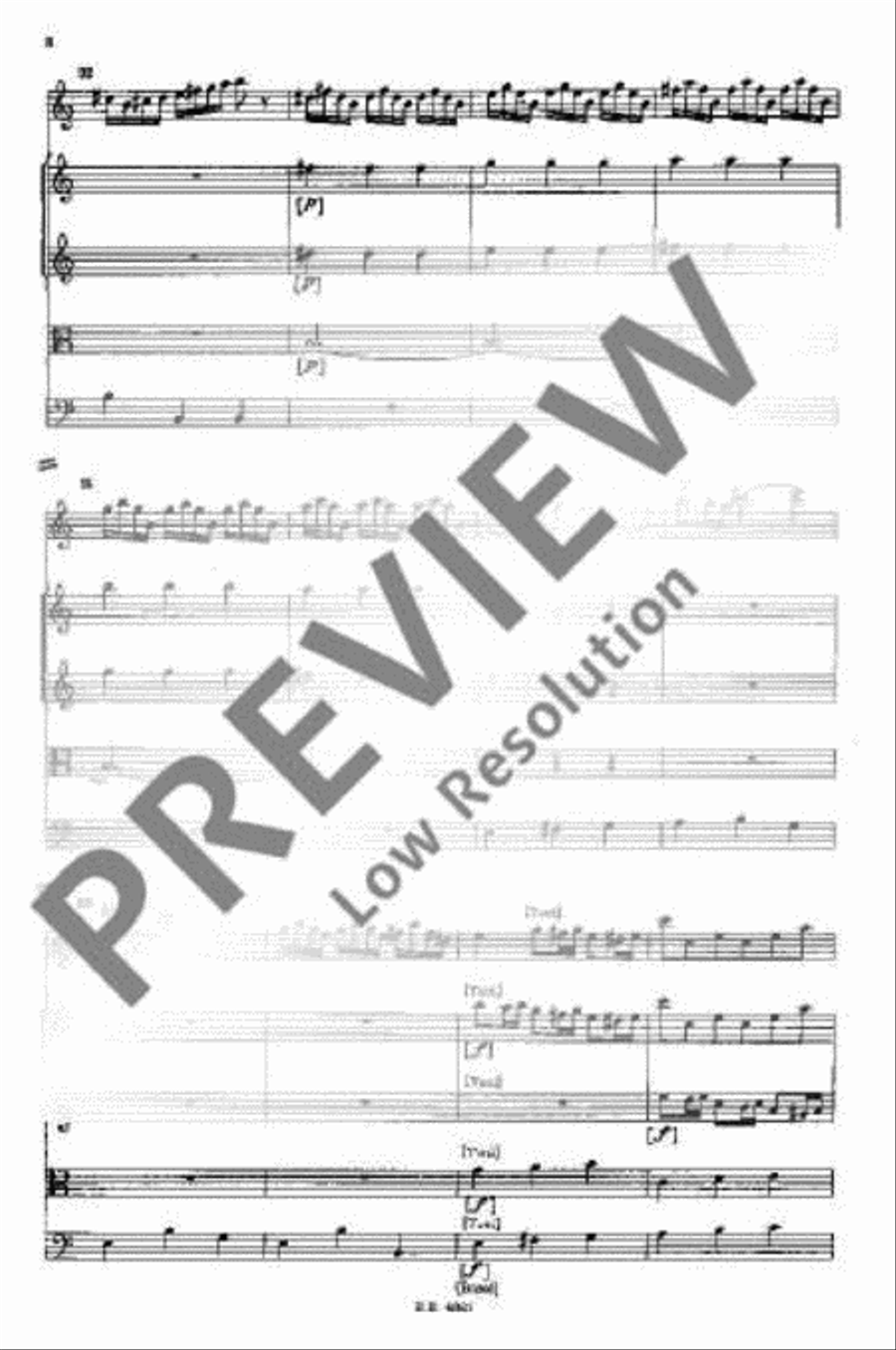Concerto C major Recorder scores gallery preview page 13