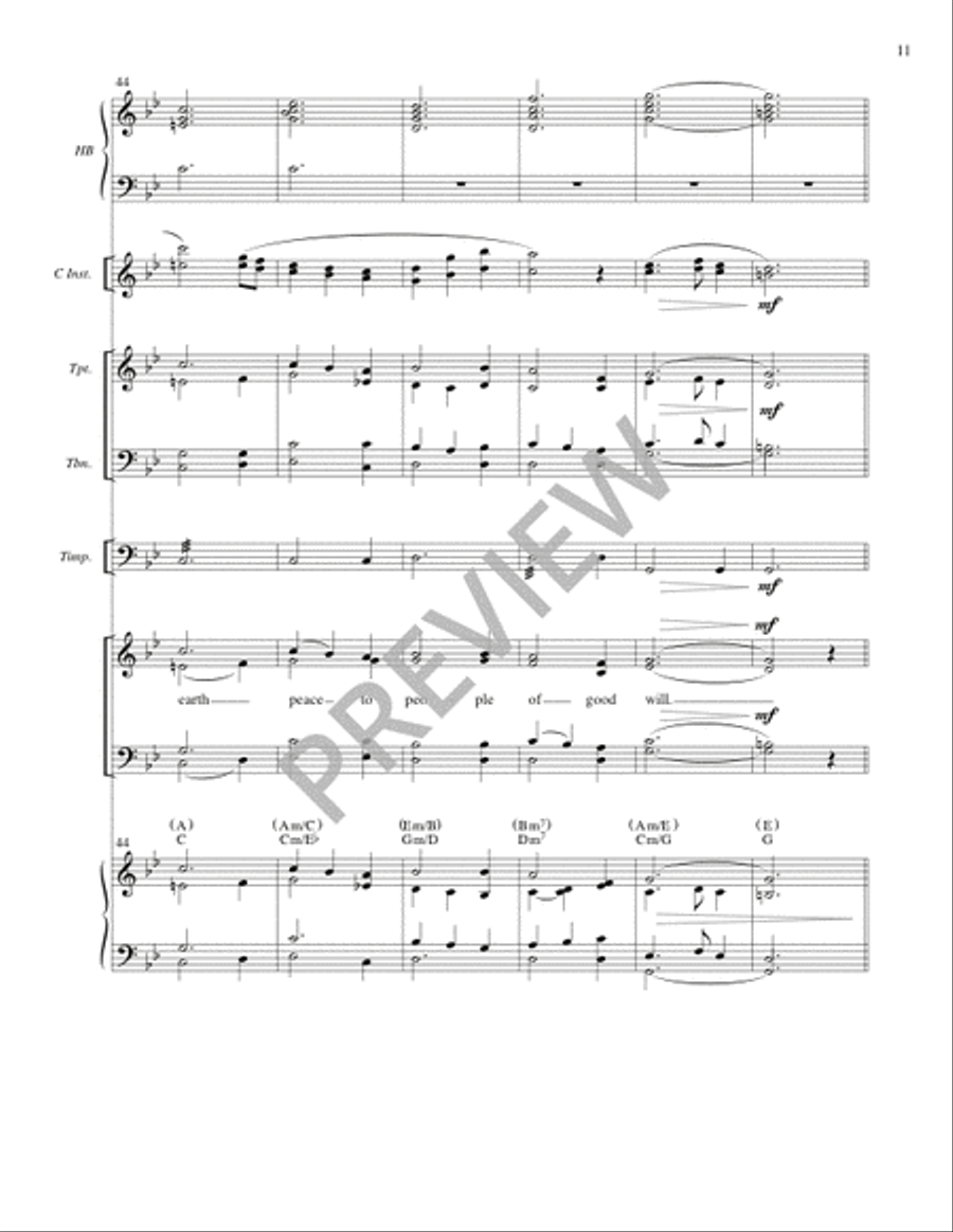 Mass of Creation (Full Score) 4-Part scores gallery preview page 12