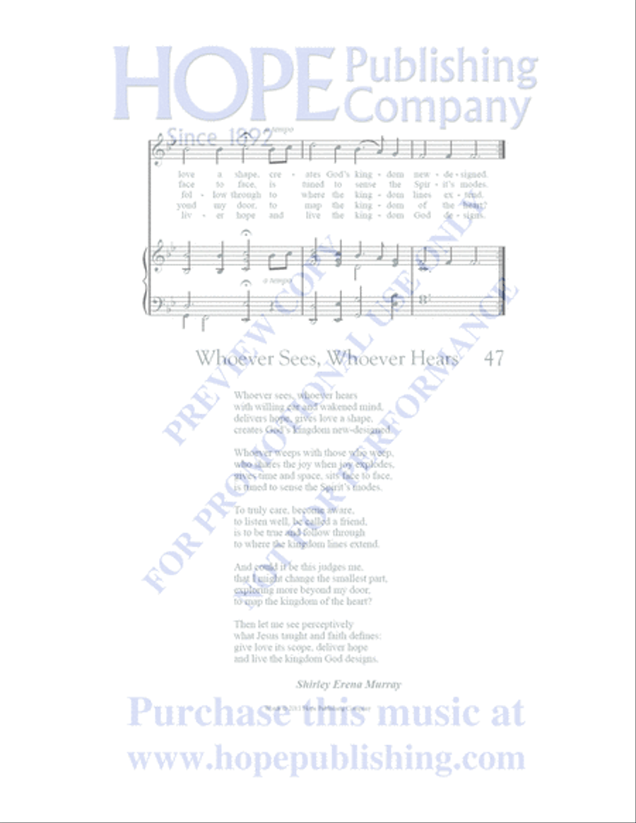 A Place at the Table Choir scores gallery preview page 143